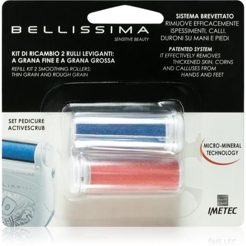 Bellissima Rollers Kit For 5412 ανταλλακτικά εξαρτήματα για ηλεκτρική λίμα ποδιών 2 τμχ