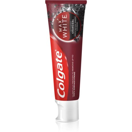 Colgate Max White Charcoal λευκαντική οδοντόκρεμα με ενεργό άνθρακα 75 μλ