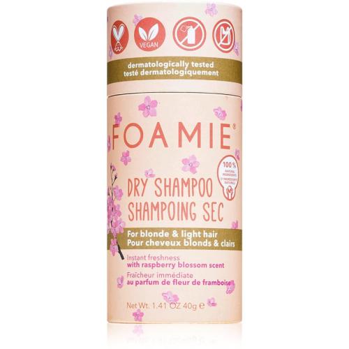 Foamie Berry Blonde Dry Shampoo ξηρό σαμπουάν σε σκόνη για ξανθά και με ανταύγειες μαλλιά 40 γρ