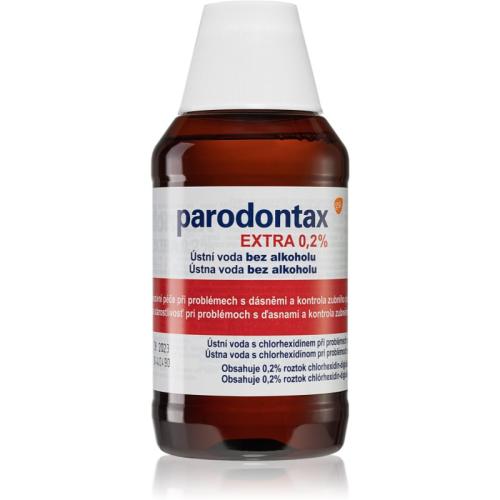 Parodontax Extra 0,2% στοματικό διάλυμα κατά της οδοντικής πλάκας και για υγιή ούλα χωρίς αλκοόλ 300 ml