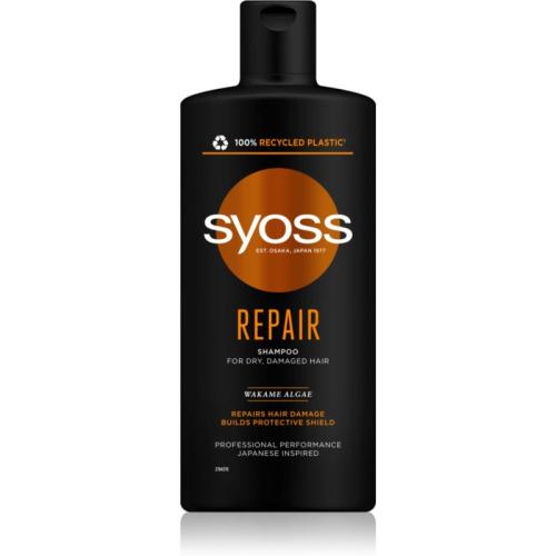 Syoss Repair αναγεννητικό σαμπουάν για ξηρά και κατεστραμμένα μαλλιά 440 ml
