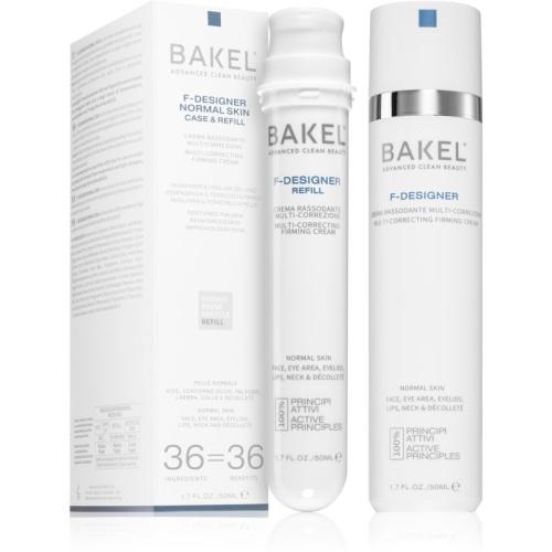 Bakel F-Designer Normal Skin Case & Refill συσφικτική κρέμα για κανονική επιδερμίδα + ανταλλακτικό για γέμιισμα 50 μλ