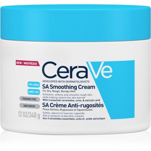 CeraVe SA ενυδατική απαλυντική κρέμα για ξηρό έως πολύ ξηρό δέρμα 340 γρ