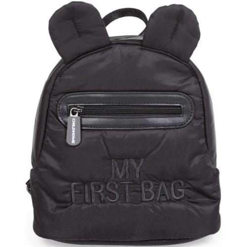 Childhome My First Bag Puffered Black παιδικό σακίδιο πλάτης 23 x 7 x 23 cm 1 τμχ