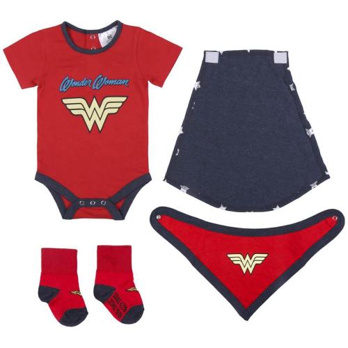 DC Comics Wonder Woman σετ δώρου για μωρά 6-12m