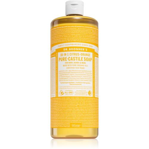 Dr. Bronner’s Citrus & Orange υγρό σαπούνι γενικής χρήσης 945 ml