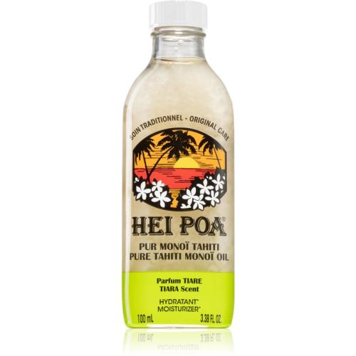Hei Poa Pure Tahiti Monoï Oil Tiara πολυλειτουργικό λάδι για σώμα και μαλλιά 100 ml