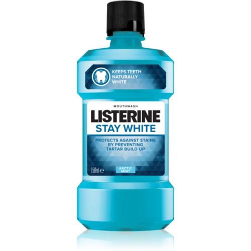 Listerine Stay White στοματικό διάλυμα με λευκαντική δράση γεύση Arctic Mint 250 μλ
