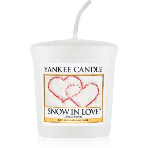 Yankee Candle Snow in Love αναθηματικό κερί 49 γρ