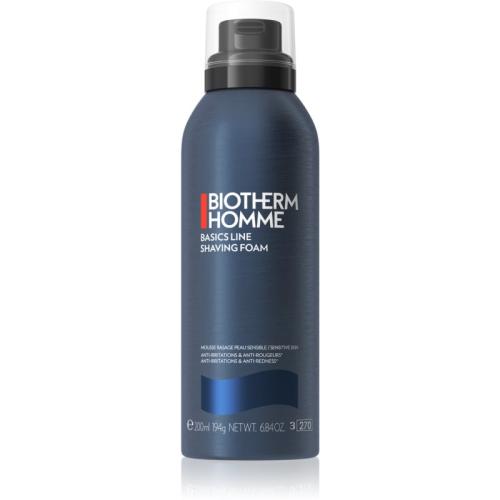 Biotherm Homme Basics Line αφρός ξυρίσματος για ευαίσθητη επιδερμίδα 200 ml