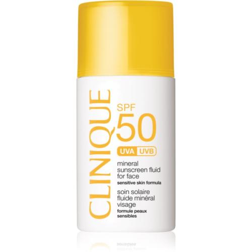 Clinique Sun SPF 50 Mineral Sunscreen Fluid For Face μεταλλικό αντηλιακό υγρό για πρόσωπο SPF 50 30 μλ