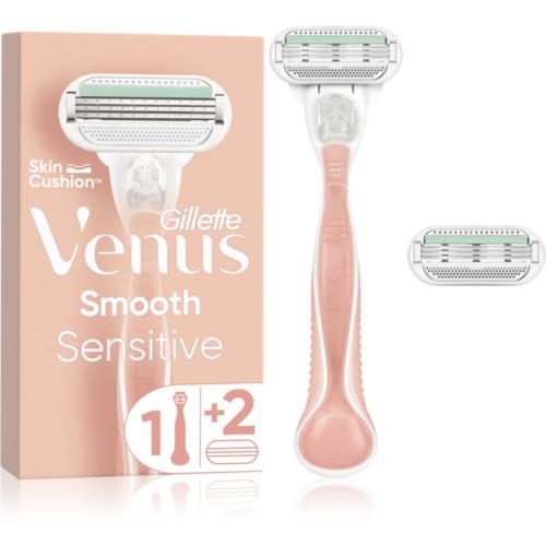 Gillette Venus Sensitive Smooth ξυριστική μηχανή + 2 ανταλλακτικές κεφαλές
