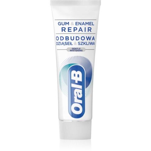 Oral B Gum&Enamel Repair απαλά λευκαντική οδοντόκρεμα 75 μλ