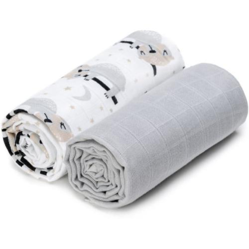 T-TOMI TETRA Cloth Towels EXCLUSIVE COLLECTION πετσέτα Sloths 90x100 cm 2 τμχ