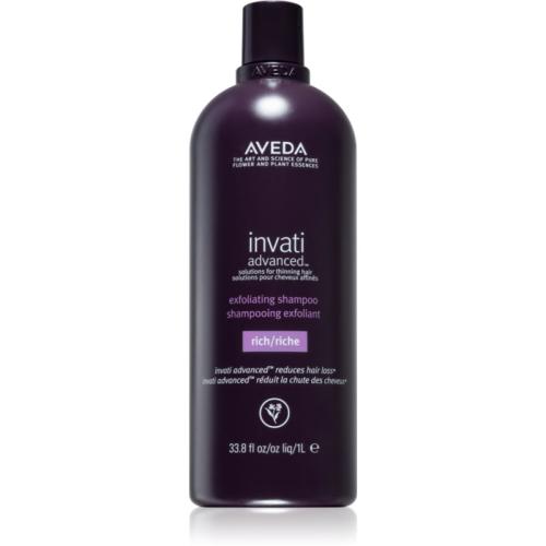 Aveda Invati Advanced™ Exfoliating Rich Shampoo σαμπουάν για βαθύ καθαρισμό με αποτέλεσμα απολέπισης 1000 μλ