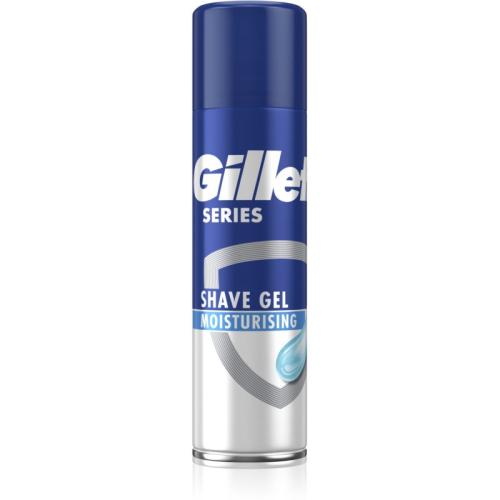 Gillette Series Moisturizing τζελ ξυρίσματος με ενυδατικό αποτέλεσμα 200 ml