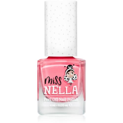 Miss Nella Peel Off Nail Polish βερνίκι νυχιών για παιδιά MN03 Pink a Boo 4 ml