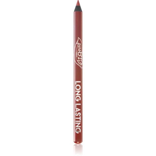 puroBIO Cosmetics Long Lasting μακράς διαρκείας μολύβι για τα χείλη απόχρωση 008L Warm Nude 1,1 γρ