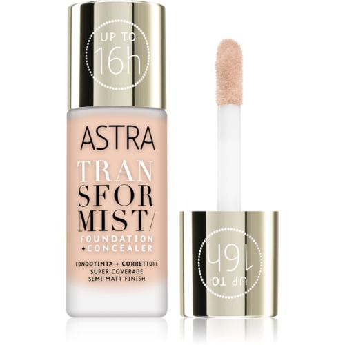 Astra Make-up Transformist μακράς διαρκείας μεικ απ απόχρωση 001N Alabaster 18 ml