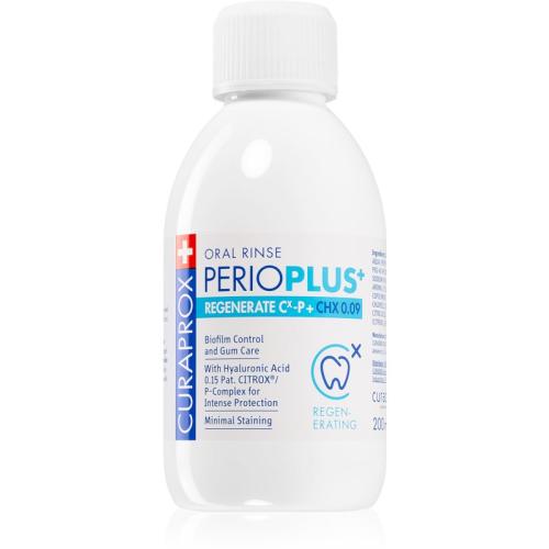 Curaprox Perio Plus+ Regenerate 0.09 CHX στοματικό διάλυμα με αναγεννητικό αποτέλεσμα 200 μλ