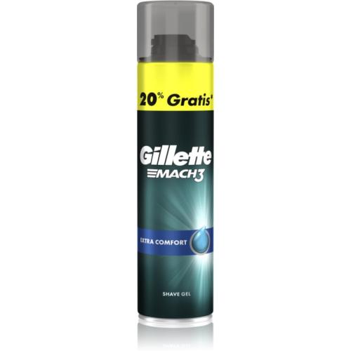 Gillette Mach3 Extra Comfort τζελ ξυρίσματος για άντρες 240 ml