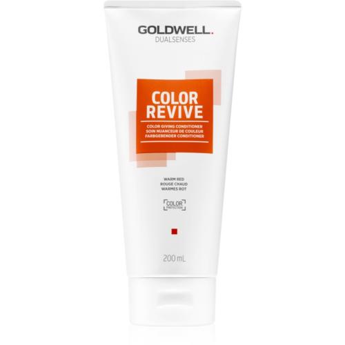 Goldwell Dualsenses Color Revive μαλακτικό με χρώμα Warm Red 200 μλ
