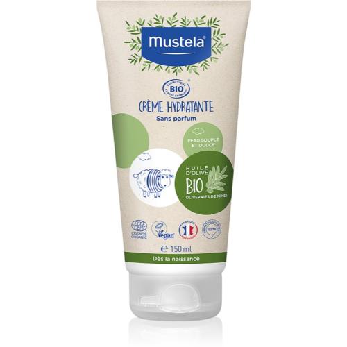 Mustela BIO Hydrating Cream with Olive Oil ενυδατική κρέμα για σώμα και πρόσωπο για παιδιά από τη γέννηση 150 μλ
