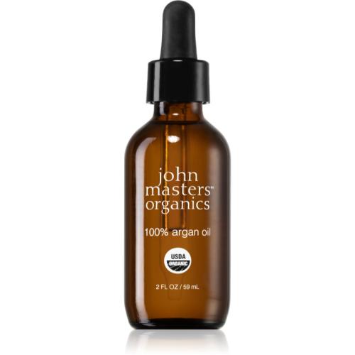 John Masters Organics 100% Argan Oil 100% αργανέλαιο για πρόσωπο, σώμα, και μαλλιά 59 μλ