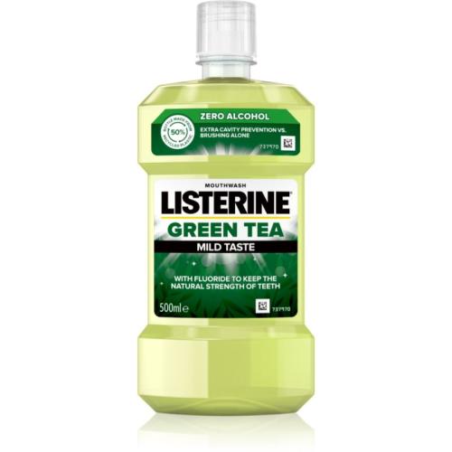 Listerine Green Tea στοματικό διάλυμα για ενίσχυση σμάλτου δοντιών 500 μλ