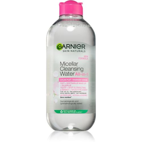 Garnier Skin Naturals μικυλλιακό νερό για ευαίσθητη επιδερμίδα 400 ml