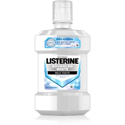 Listerine Advanced White Mild Taste στοματικό διάλυμα με λευκαντική επίδραση 1000 μλ