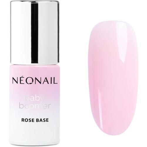 NeoNail Baby Boomer Base βάση βερνίκι για τζελ νύχια απόχρωση Rose 7,2 μλ