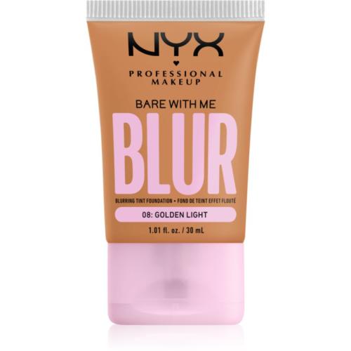 NYX Professional Makeup Bare With Me Blur Tint ενυδατικό μεικ απ απόχρωση 08 Golden Light 30 μλ