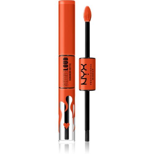 NYX Professional Makeup Shine Loud High Shine Lip Color υγρό κραγιόν με υψηλή λάμψη απόχρωση 32 Habanero Hottie 6,5 μλ