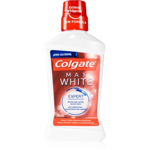 Colgate Max White Expert λευκαντικό στοματικό διάλυμα χωρίς αλκοόλ 500 μλ