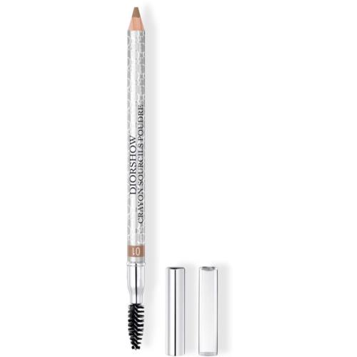 DIOR Diorshow Crayon Sourcils Poudre αδιάβροχο μολύβι για τα φρύδια απόχρωση 01 Blond 1,19 γρ