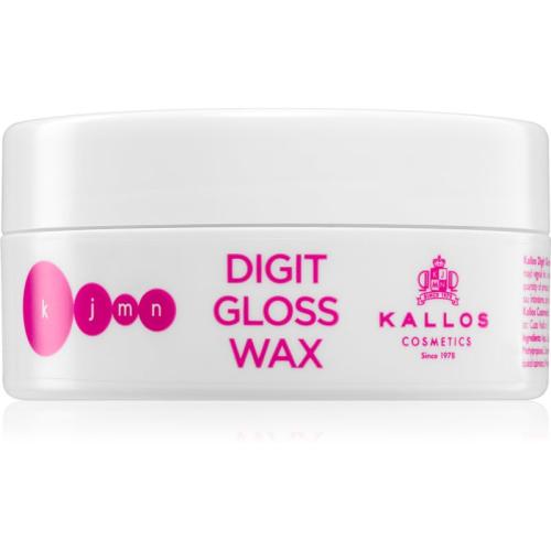 Kallos KJMN Digit Gloss Wax αναδιαμορφωτικό κερί Για λάμψη και απαλότητα μαλλιών 100 ml