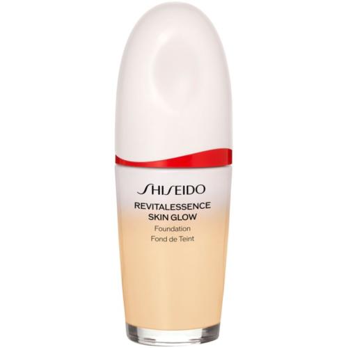 Shiseido Revitalessence Skin Glow Foundation ελαφρύ μακιγιάζ με λαμπρυντική επίδραση SPF 30 απόχρωση Opal 30 μλ