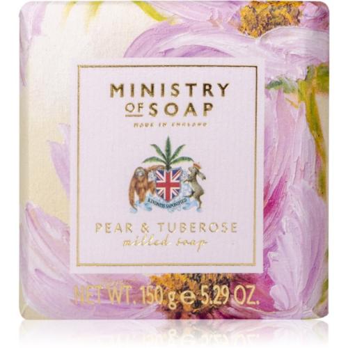 The Somerset Toiletry Co. Ministry of Soap Oil Painting Spring Μπάρα σαπουνιού για το σώμα Pear & Tuberose 150 γρ