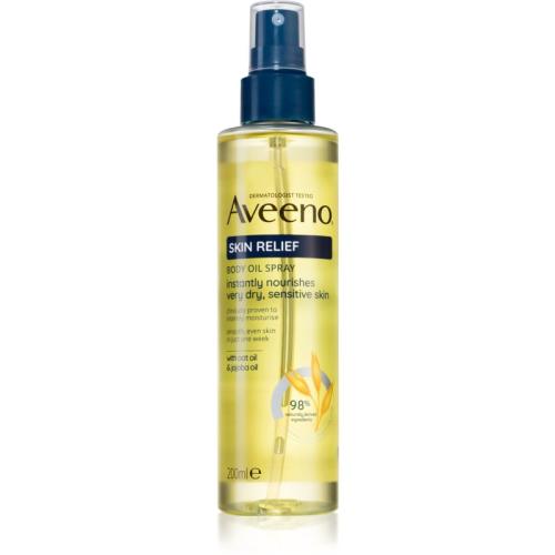 Aveeno Skin Relief Body Oil Spray λάδι σώματος σε σπρέι 200 ml