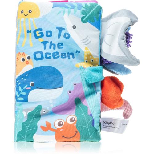 BabyOno Have Fun Go to the ocean εκπαιδευτικό βιβλίο δραστηριοτήτων με έντονα χρώματα 1 τμχ