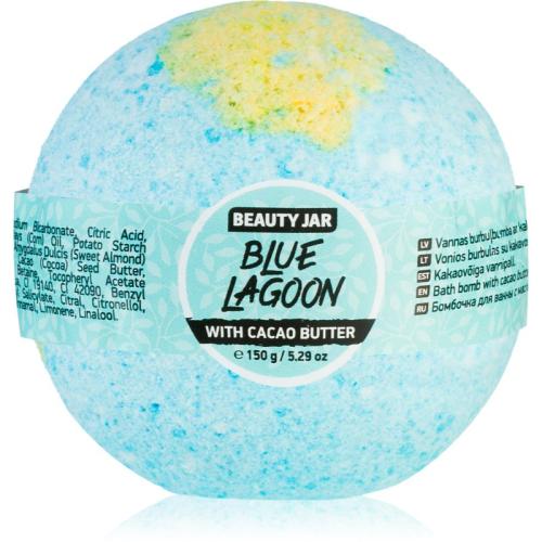 Beauty Jar Blue Lagoon βόμβα μπάνιου με βούτυρο κακάο 150 γρ