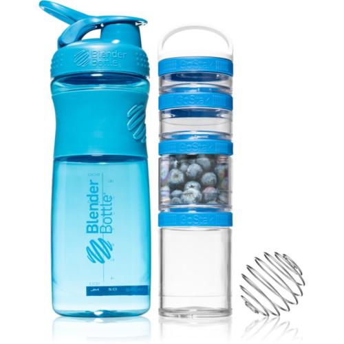 Blender Bottle Sport Mixer® GoStak σετ δώρου Blue (για αθλητές) χρώμα