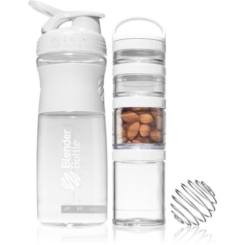 Blender Bottle Sport Mixer® GoStak σετ δώρου White(για αθλητές) χρώμα