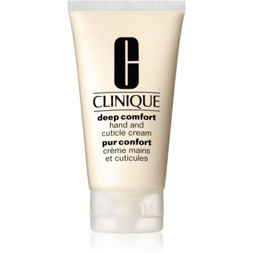 Clinique Deep Comfort™ Hand and Cuticle Cream βαθιά ενυδατική κρέμα Σε χέρια, νύχια και παρανυχίδες 75 μλ