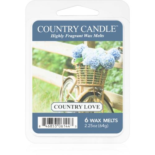 Country Candle Country Love κερί για αρωματική λάμπα 64 γρ