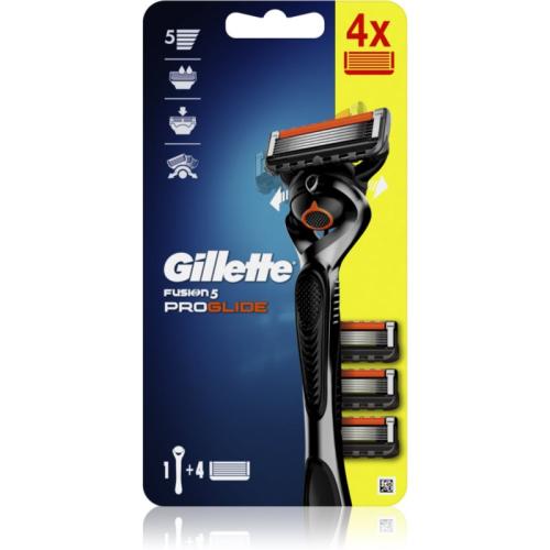Gillette ProGlide ξυριστική μηχανή + ανταλλακτικές λεπίδες 4 τεμ 1 τμχ