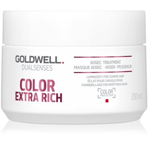 Goldwell Dualsenses Color Extra Rich αναγεννητική μάσκα για σκληρά και βαμμένα μαλλιά 200 ml