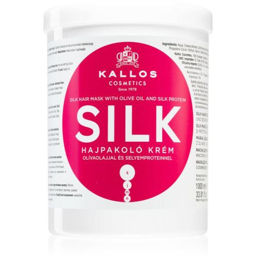 Kallos Silk μάσκα για ξηρά και ευαίσθητα μαλλιά 1000 ml