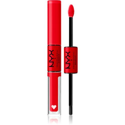 NYX Professional Makeup Shine Loud High Shine Lip Color υγρό κραγιόν με υψηλή λάμψη απόχρωση 17 - Rebel In Red 6,5 μλ
